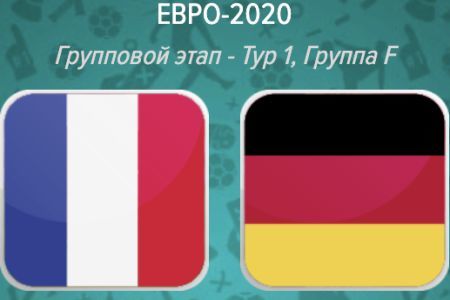 Прогноз футбол. Евро-2020. Франция Германия. 15.06.2021