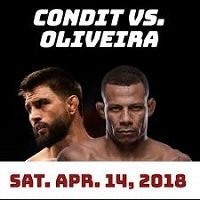 Прогноз UFC on Fox 29. Глэндэйл. Карлос Кондит – Алекс Оливейра. 15.04.2018