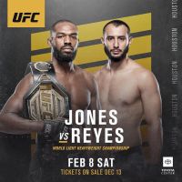 Прогноз UFC. 247 Джон Джонс – Доминик Рейес. 09.02.2020