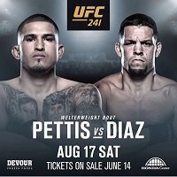 Прогноз UFC 241. Энтони Петтис – Нэйт Диаз. 18.08.2019