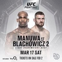 Прогноз UFC. Fight Night 127. Лондон. Джимми Манува – Ян Блахович. 17.03.2018