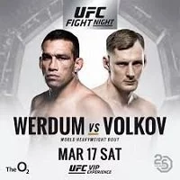 Прогноз UFC. Fight Night 127. Лондон. Фабрисио Вердум – Александр Волков. 18.03.2018